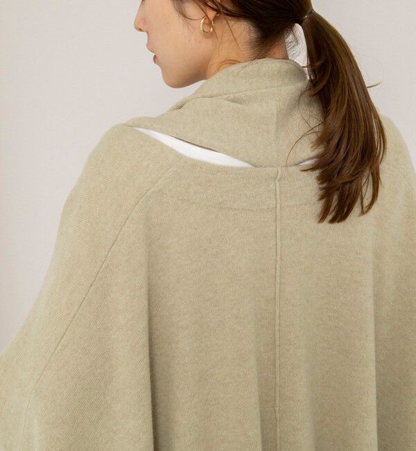 NOLLEY'S「【WALANCE/ワランス】merino wool poncho stole」|ニット・セーター|