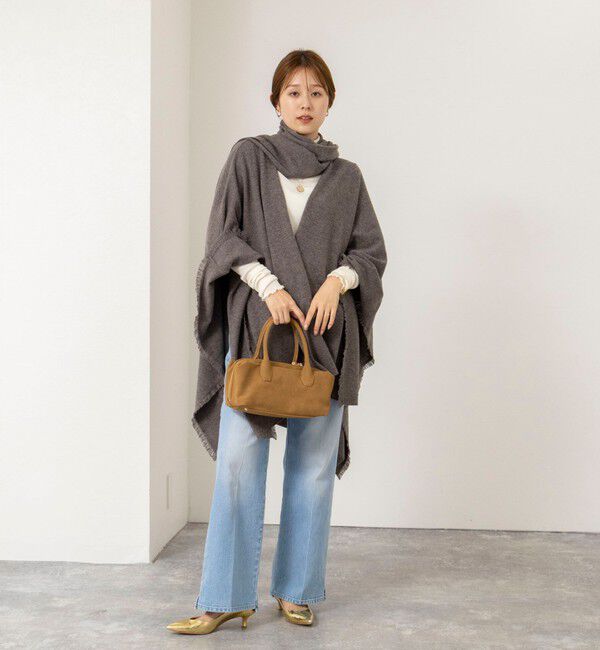 NOLLEY'S「【WALANCE/ワランス】merino wool poncho stole」|ニット・セーター|