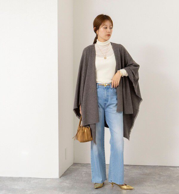 NOLLEY'S「【WALANCE/ワランス】merino wool poncho stole」|ニット・セーター|