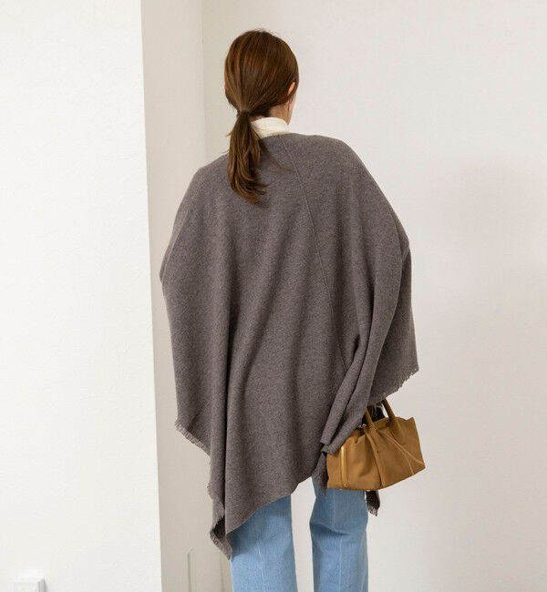 NOLLEY'S「【WALANCE/ワランス】merino wool poncho stole」|ニット・セーター|