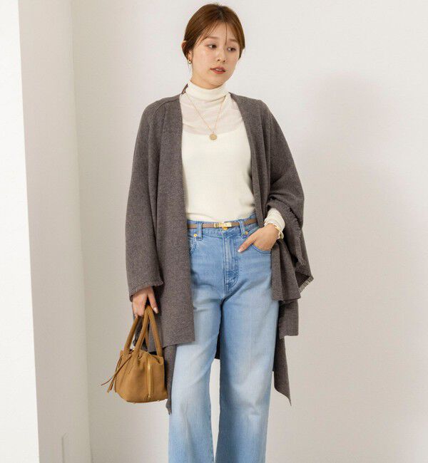 NOLLEY'S「【WALANCE/ワランス】merino wool poncho stole」|ニット・セーター|