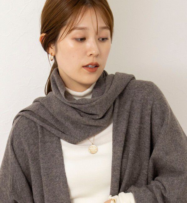 NOLLEY'S「【WALANCE/ワランス】merino wool poncho stole」|ニット・セーター|