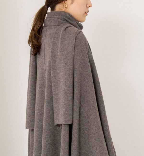 NOLLEY'S「【WALANCE/ワランス】merino wool poncho stole」|ニット・セーター|