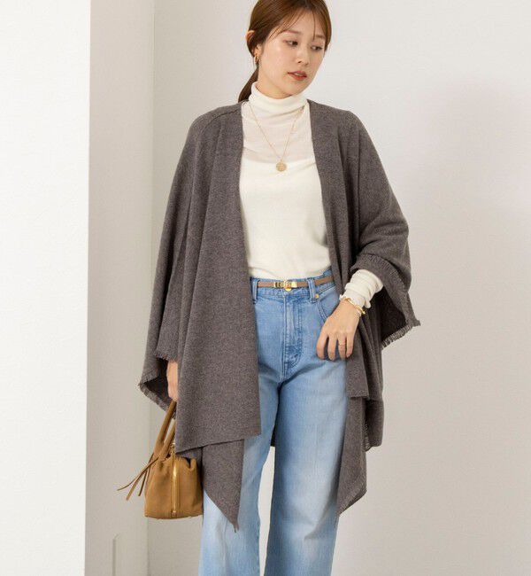 NOLLEY'S「【WALANCE/ワランス】merino wool poncho stole」|ニット・セーター|