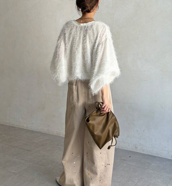  「ヘアリードロスト2WAYシャツカーディガン」|シャツ・ブラウス|