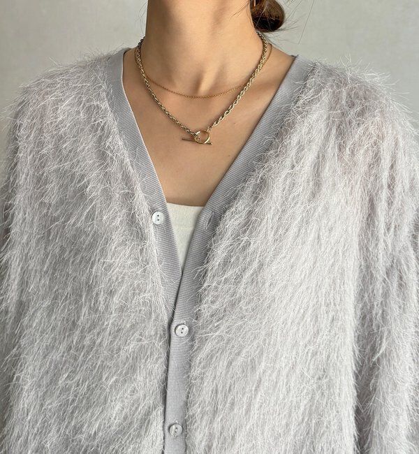  「ヘアリードロスト2WAYシャツカーディガン」|シャツ・ブラウス|