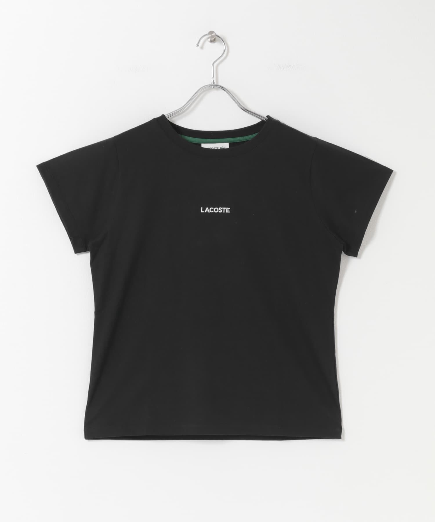 URBAN RESEARCH DOORS「LACOSTE　コンパクトブランドネームロゴTシャツ」|Tシャツ・カットソー|ブラック系その他