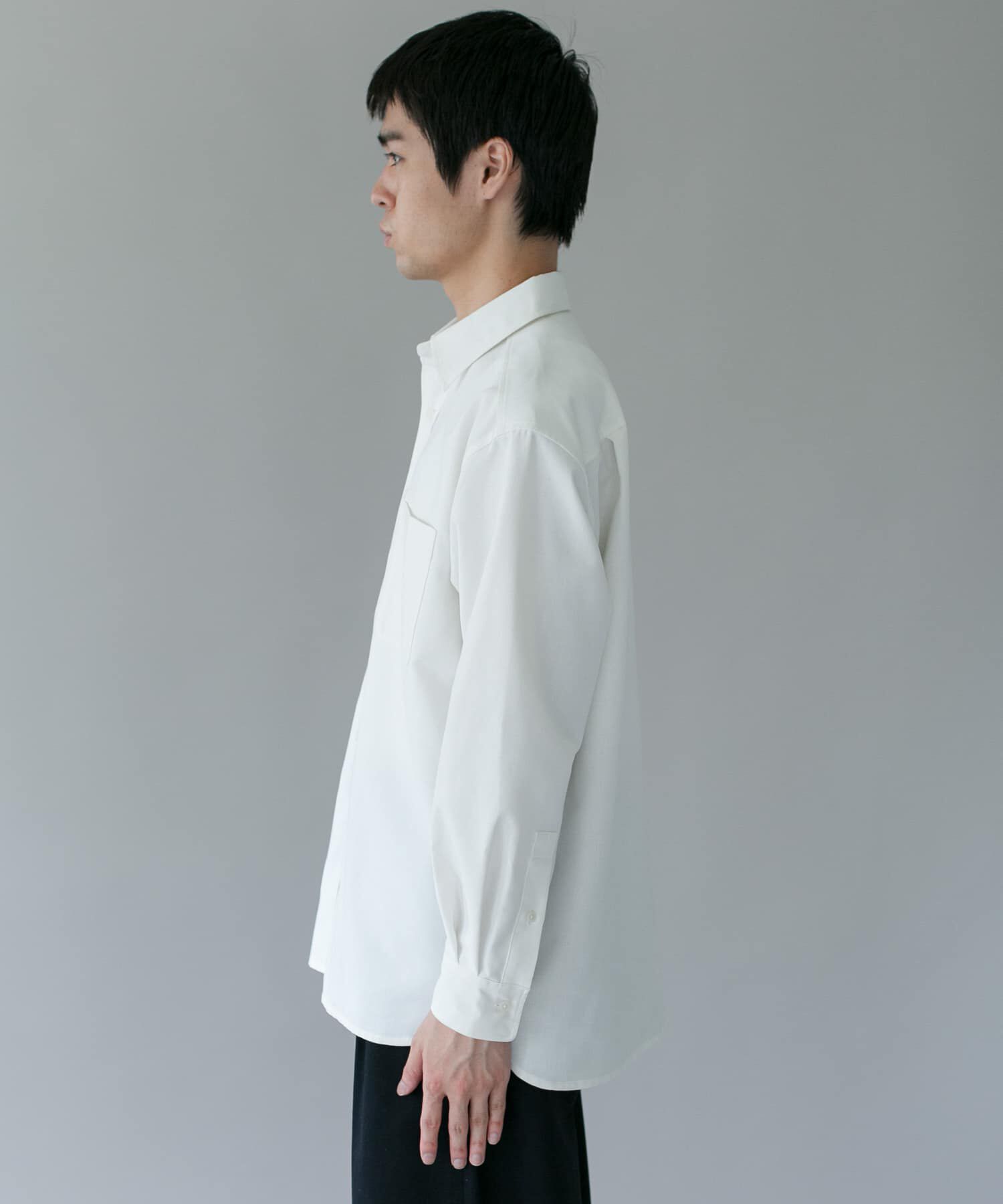 URBAN RESEARCH DOORS「DRYMIX オックス ロングスリーブ シャツ 26AW」|シャツ・ブラウス|