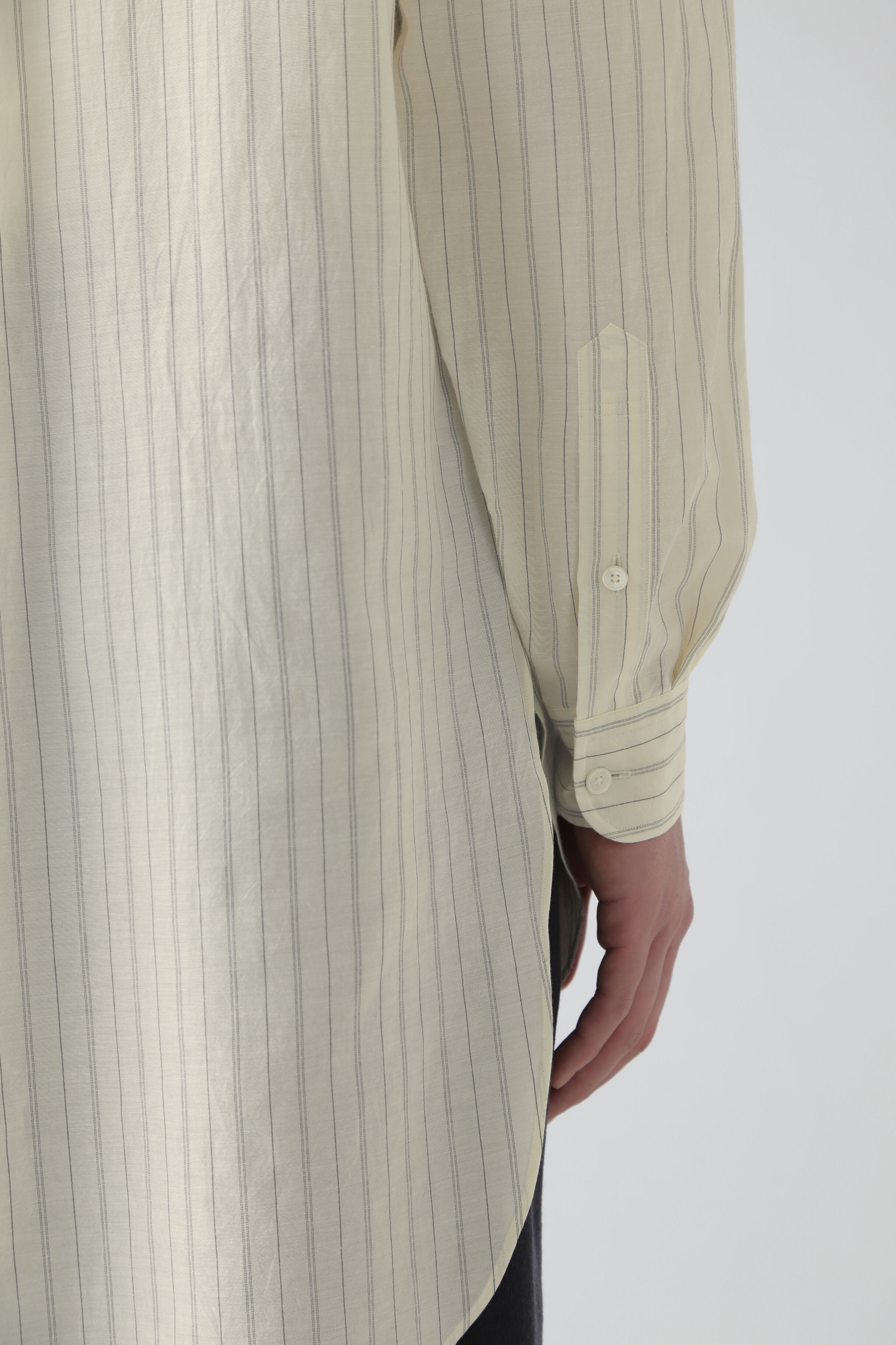 YLEVE 「YLEVE / CUPRA COTTON TENCEL LAWN P/O SH」|シャツ・ブラウス|