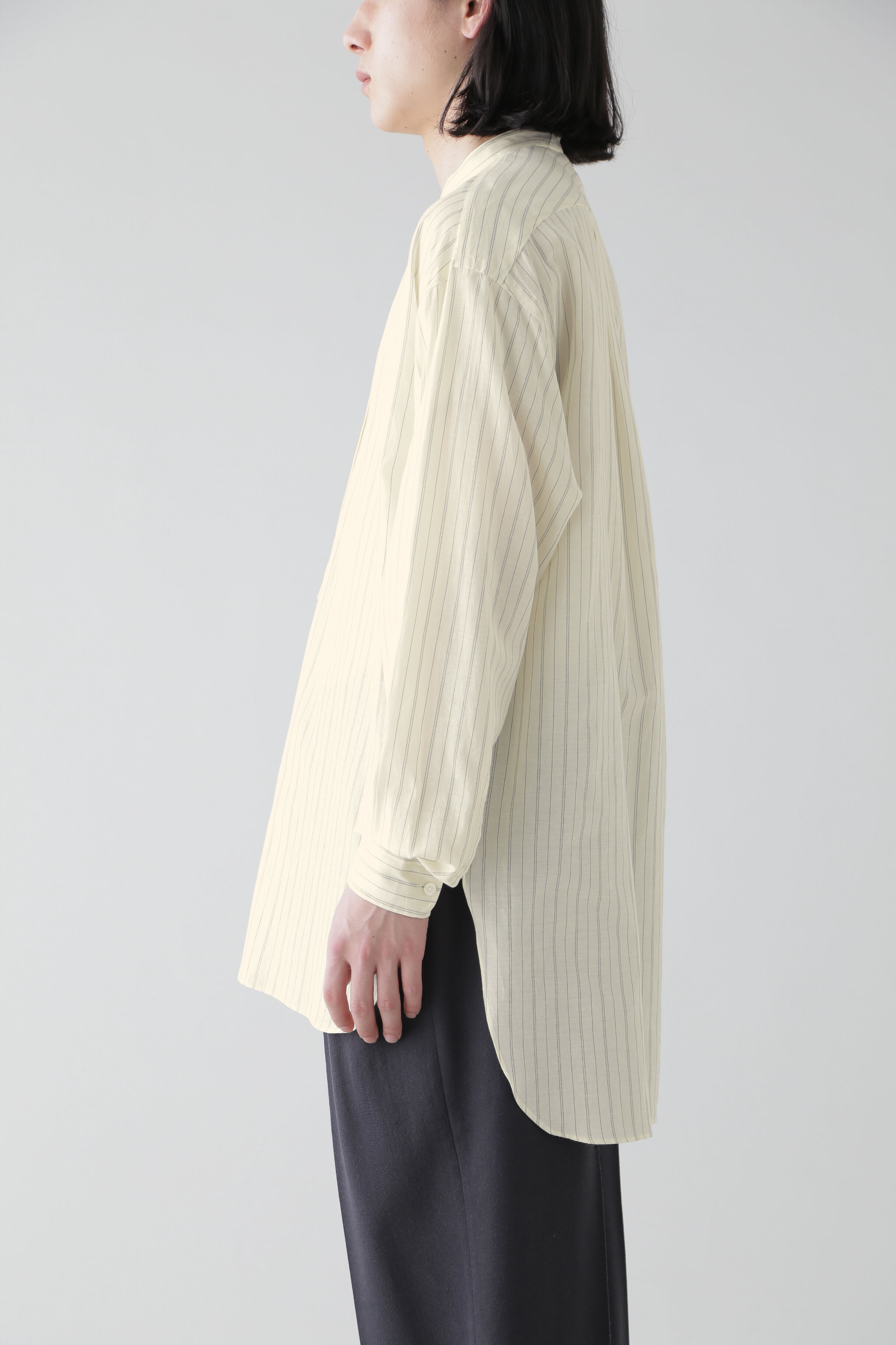 YLEVE 「YLEVE / CUPRA COTTON TENCEL LAWN P/O SH」|シャツ・ブラウス|