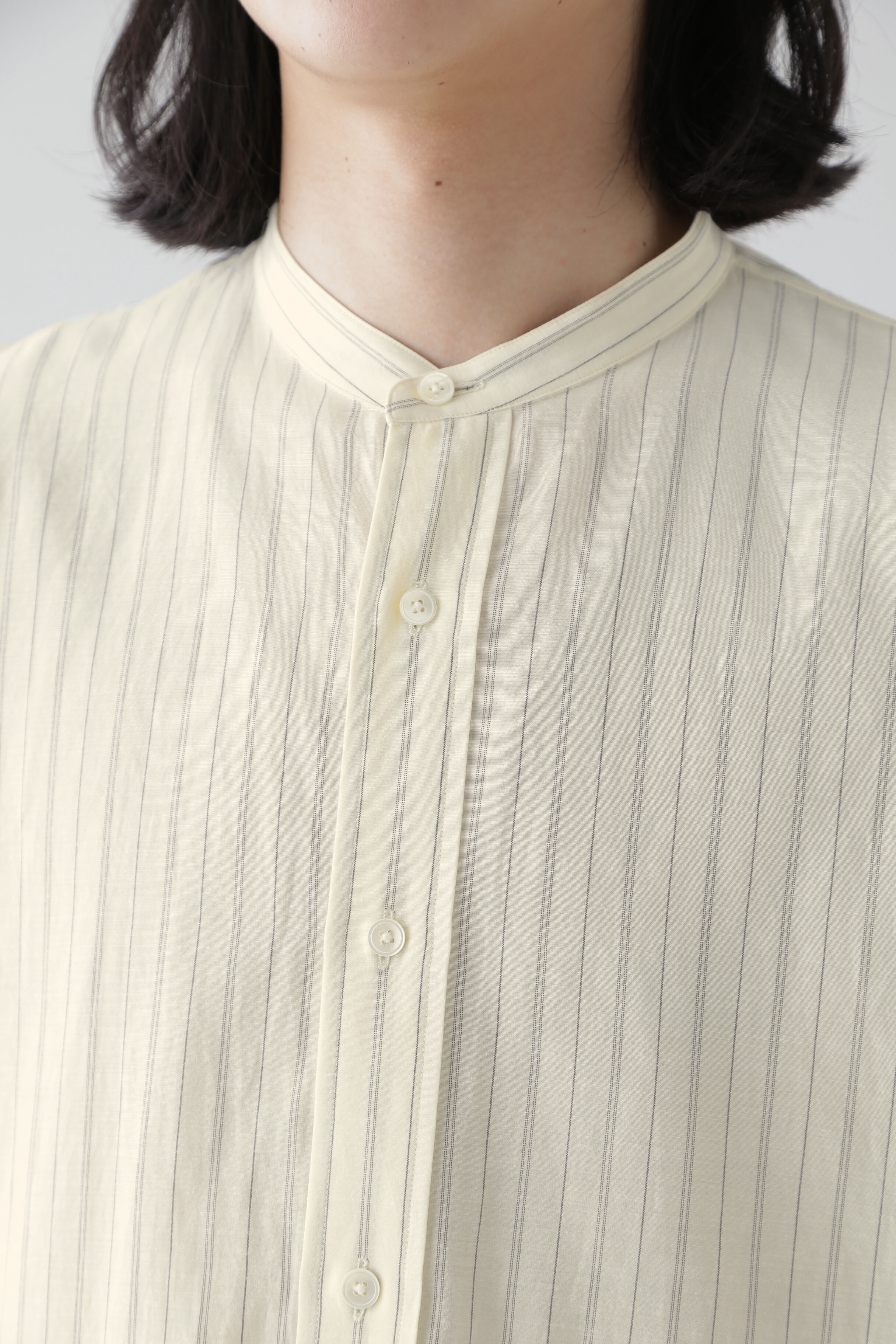 YLEVE 「YLEVE / CUPRA COTTON TENCEL LAWN P/O SH」|シャツ・ブラウス|