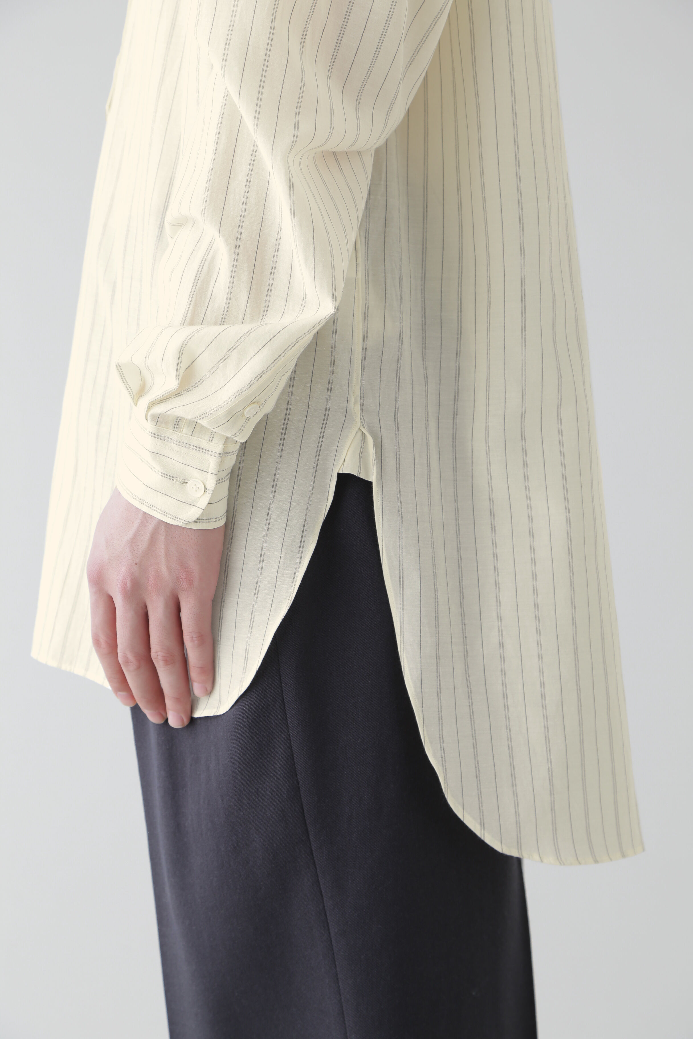YLEVE 「YLEVE / CUPRA COTTON TENCEL LAWN P/O SH」|シャツ・ブラウス|