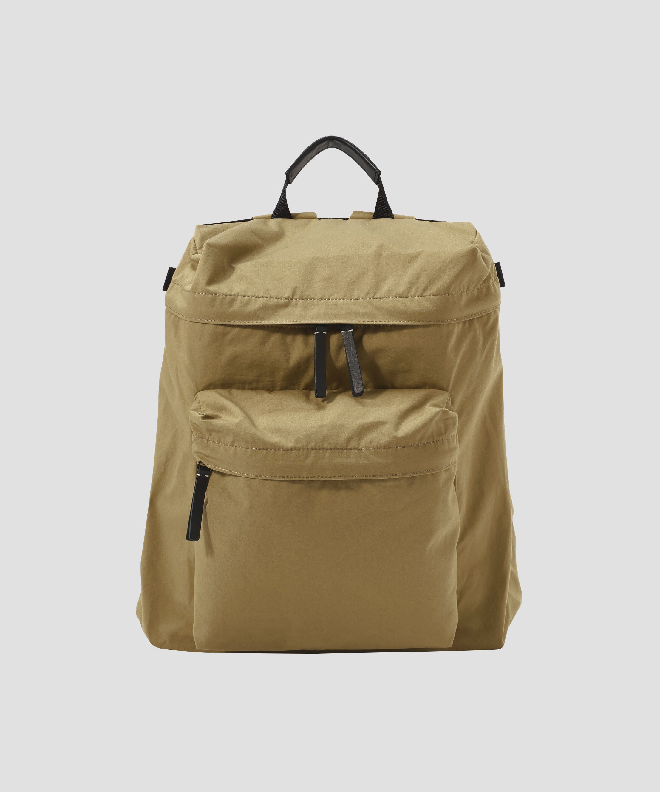  「COTTON NYLON HIDENSE POPLIN BACKPACK」|その他|BEIGE