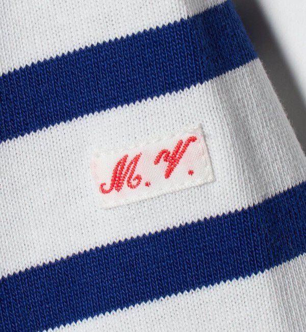 UNITED ARROWS「【別注】＜MUVEIL＞６分袖 レース ボーダー カットソー ‐united LOVE project 2026」|Tシャツ・カットソー|
