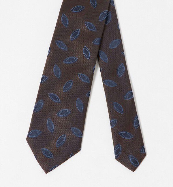 UNITED ARROWS「＜ERRICO FORMICOLA＞オーバル ジャガード ネクタイ」|ネクタイ・蝶ネクタイ|