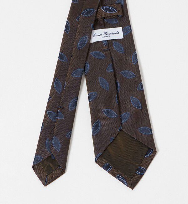 UNITED ARROWS「＜ERRICO FORMICOLA＞オーバル ジャガード ネクタイ」|ネクタイ・蝶ネクタイ|