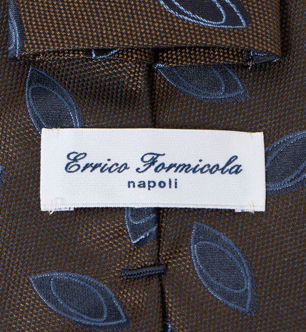 UNITED ARROWS「＜ERRICO FORMICOLA＞オーバル ジャガード ネクタイ」|ネクタイ・蝶ネクタイ|