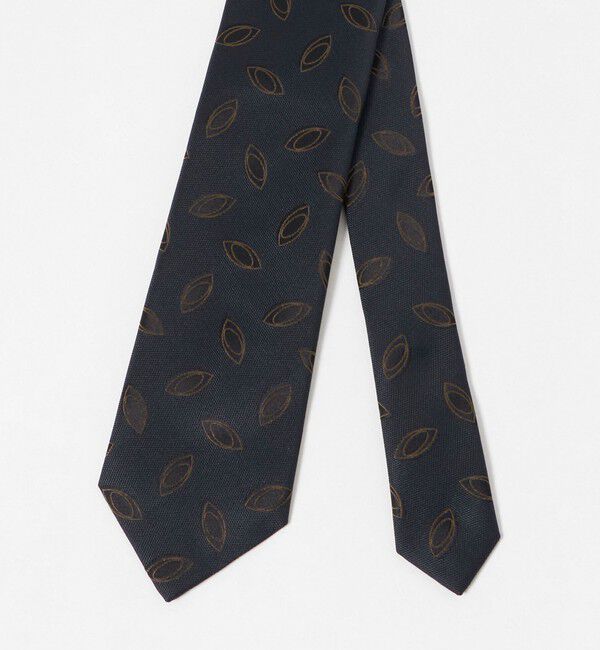 UNITED ARROWS「＜ERRICO FORMICOLA＞オーバル ジャガード ネクタイ」|ネクタイ・蝶ネクタイ|