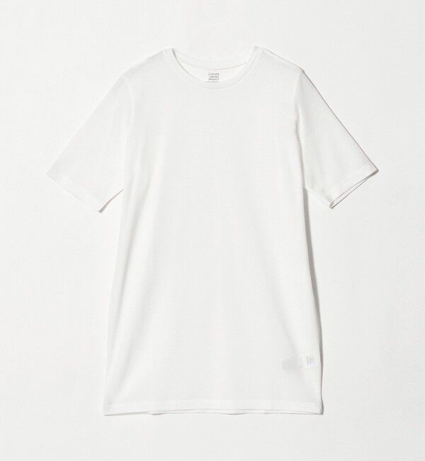 conte「＜upper hights &times; conte＞チュニック クルーネックTシャツ」|Tシャツ・カットソー|WHITE