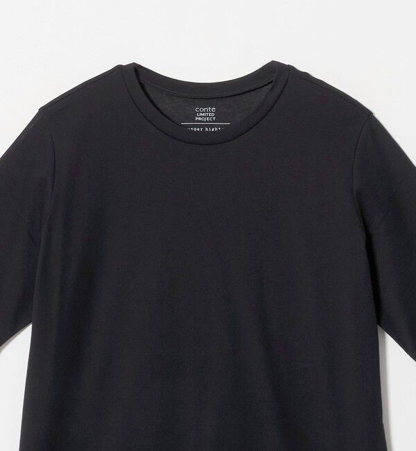 conte「＜upper hights &times; conte＞チュニック クルーネックTシャツ」|Tシャツ・カットソー|