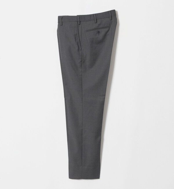 UNITED ARROWS green label relaxing「TWPU サキソニー スタンダード スラックス -ストレッチ・ウエストアジャスター-」|スラックス|