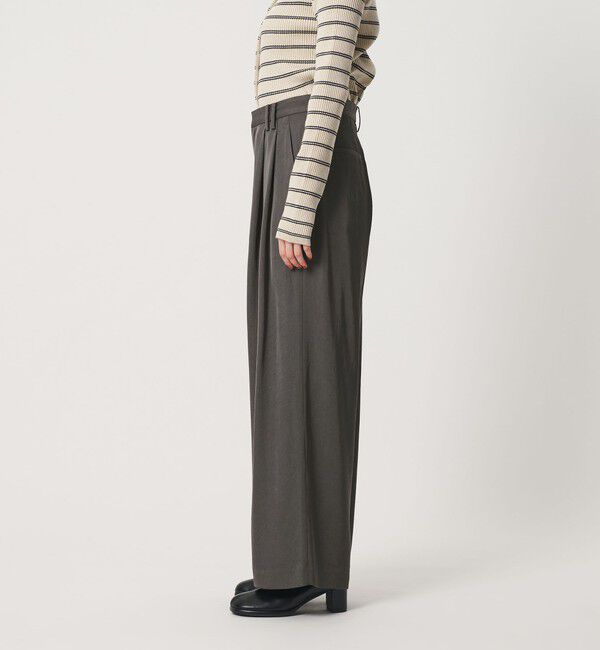 BEAUTY&YOUTH UNITED ARROWS「アセテート 2タック ワイドストレートパンツ ウォッシャブル」|その他|