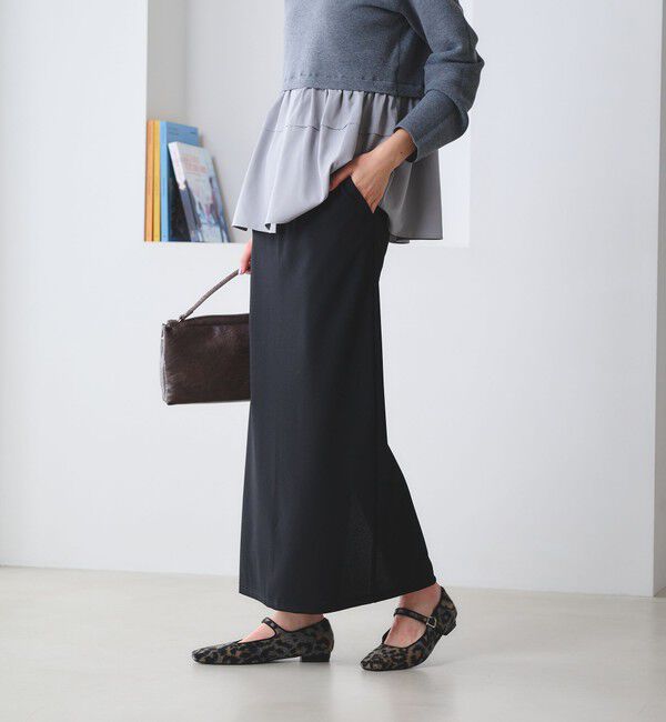 BEAUTY&YOUTH UNITED ARROWS「【WEB限定】ジャージー ドローコードスカート ウォッシャブル」|スカート|