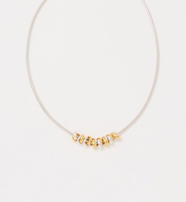BEAUTY&YOUTH UNITED ARROWS「＜LAPUIS＞Coil フック チョーカー」|ネックレス|