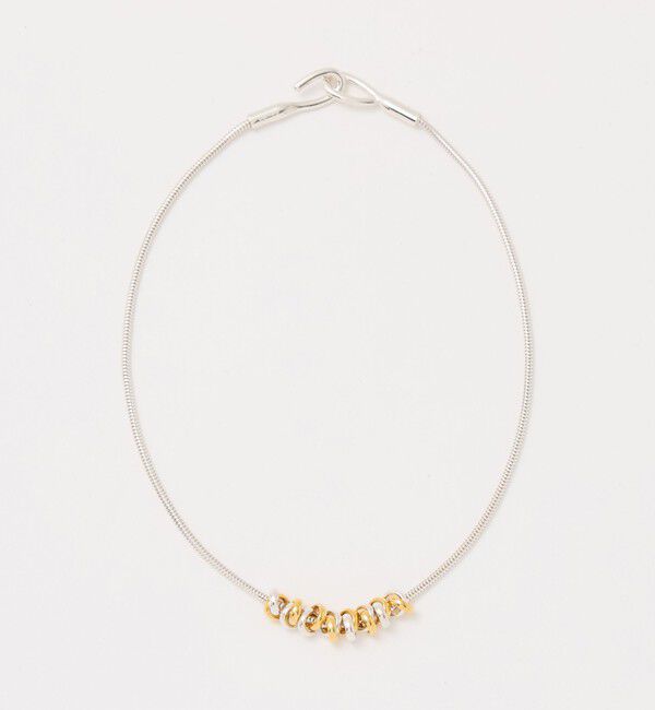 BEAUTY&YOUTH UNITED ARROWS「＜LAPUIS＞Coil フック チョーカー」|ネックレス|