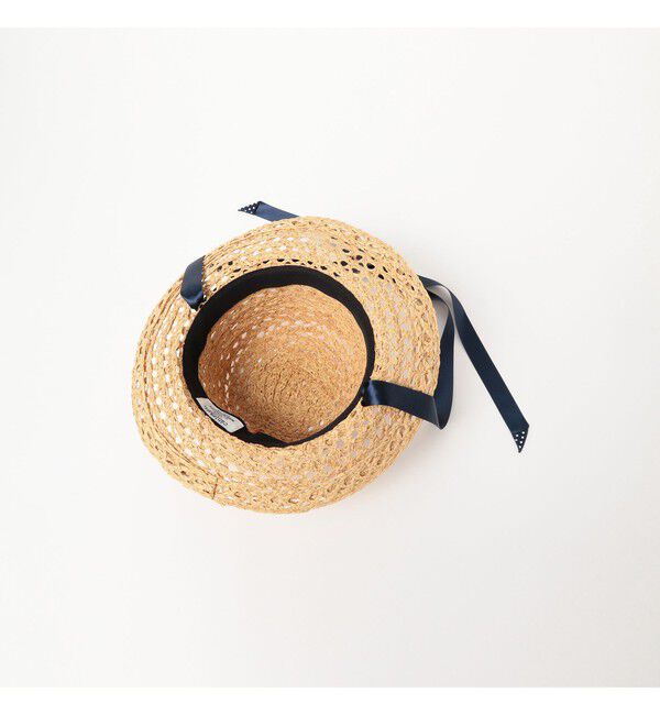 BEAMSBOY「【別注】cableami / RAFFIA OPEN WEAVE BRAID CROWN HAT」|その他|