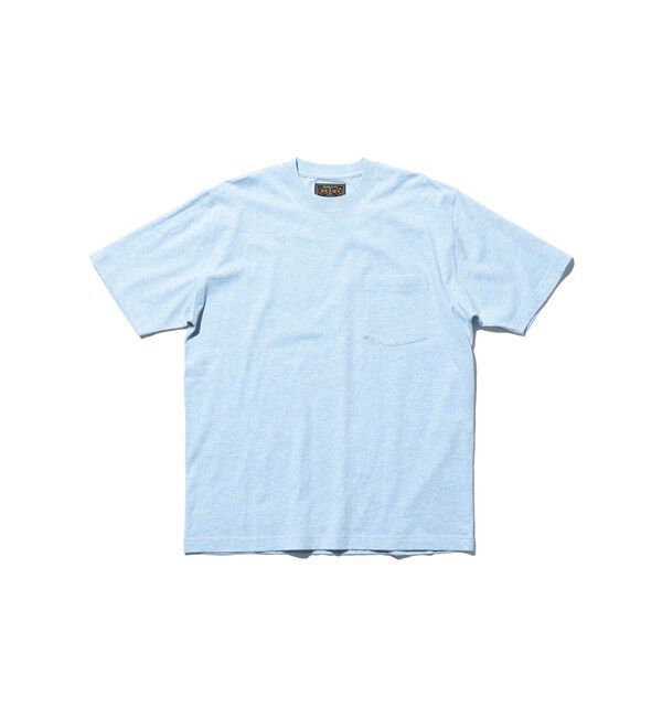 BEAMS PLUS「Pocket Tee Colored Grandrelle」|Tシャツ・カットソー|SAX