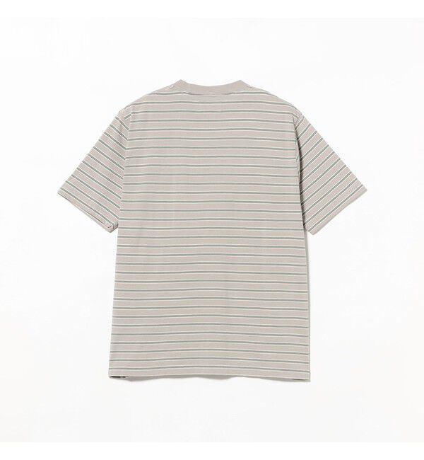 BEAMS PLUS「Pocket Tee Multi Stripe①」|Tシャツ・カットソー|