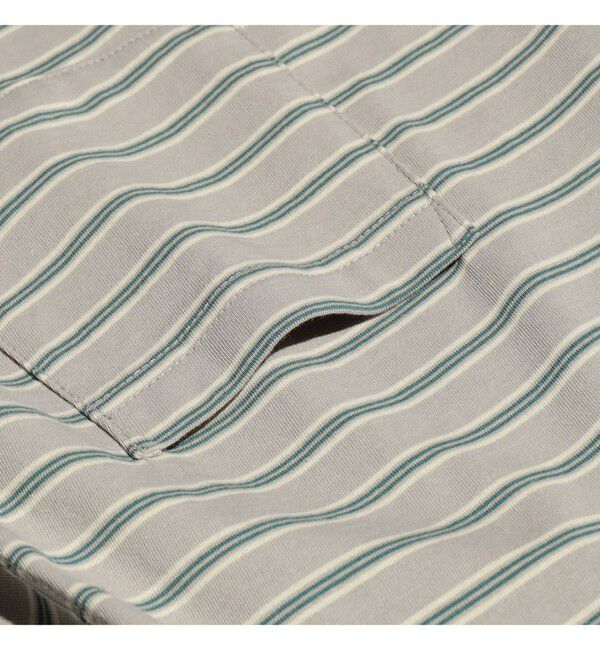 BEAMS PLUS「Pocket Tee Multi Stripe①」|Tシャツ・カットソー|