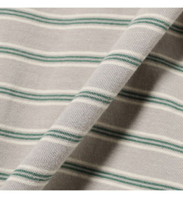 BEAMS PLUS「Pocket Tee Multi Stripe①」|Tシャツ・カットソー|