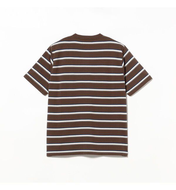 BEAMS PLUS「Pocket Tee Multi Stripe①」|Tシャツ・カットソー|