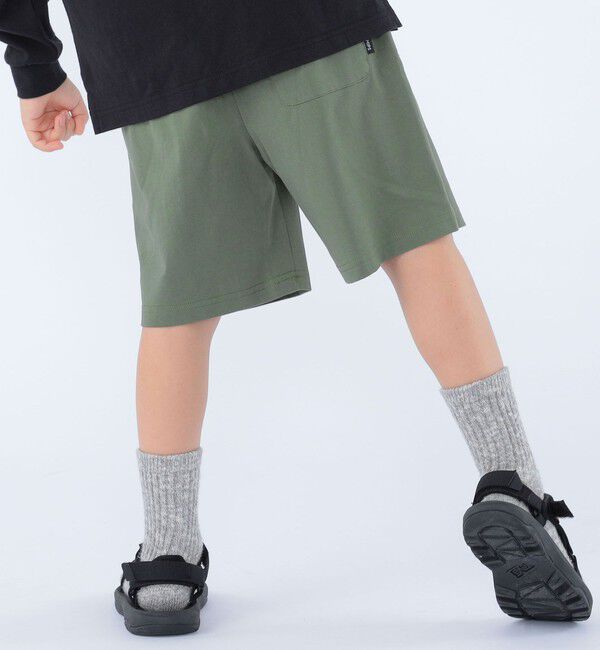 SHIPS KIDS「SHIPS KIDS:100～130cm /〈UVカット/接触冷感〉ワッペンプリント ショーツ」|その他|