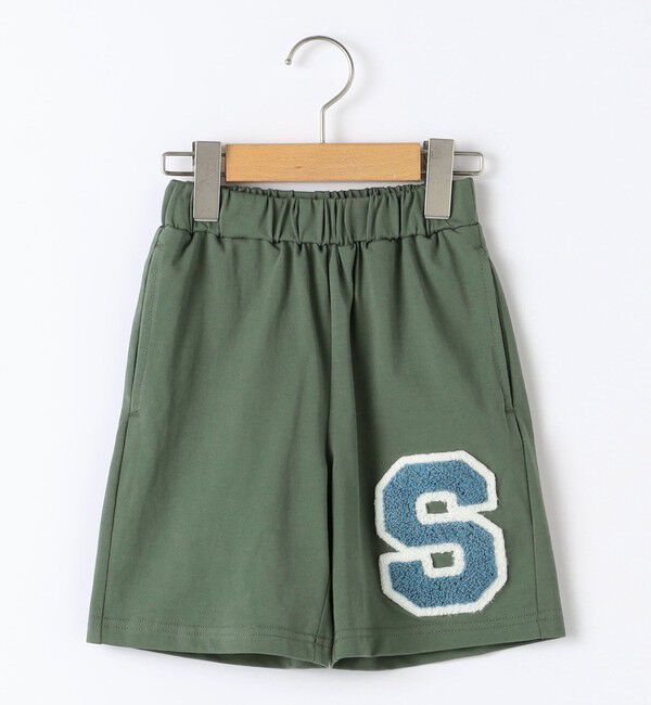 SHIPS KIDS「SHIPS KIDS:100～130cm /〈UVカット/接触冷感〉ワッペンプリント ショーツ」|その他|
