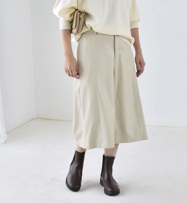 quaranciel「《予約》〈洗濯機可能〉シームデザイン セミワイド ハーフ パンツ」|その他|