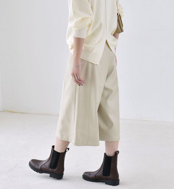 quaranciel「《予約》〈洗濯機可能〉シームデザイン セミワイド ハーフ パンツ」|その他|