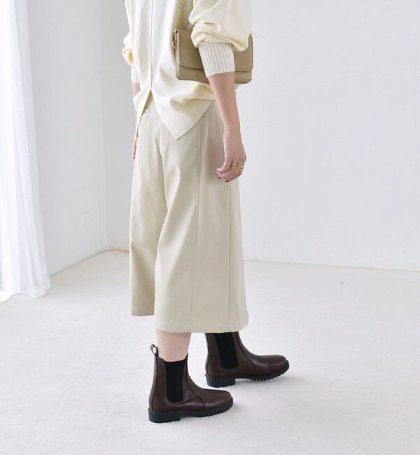 quaranciel「《予約》〈洗濯機可能〉シームデザイン セミワイド ハーフ パンツ」|その他|