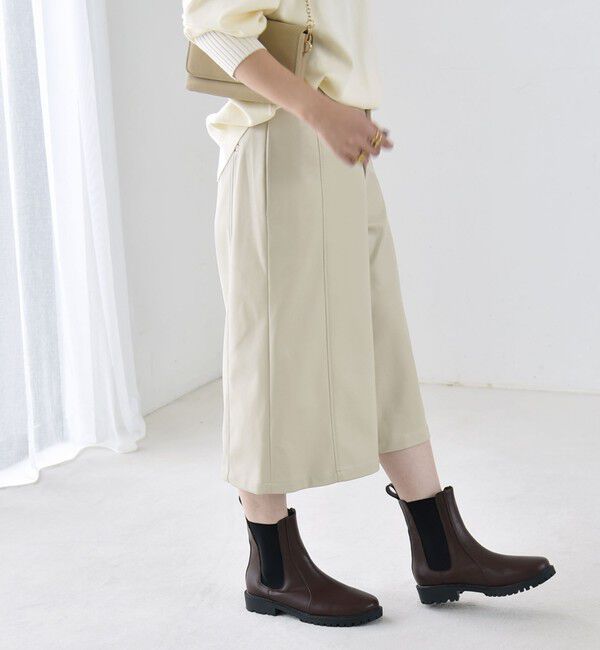 quaranciel「《予約》〈洗濯機可能〉シームデザイン セミワイド ハーフ パンツ」|その他|