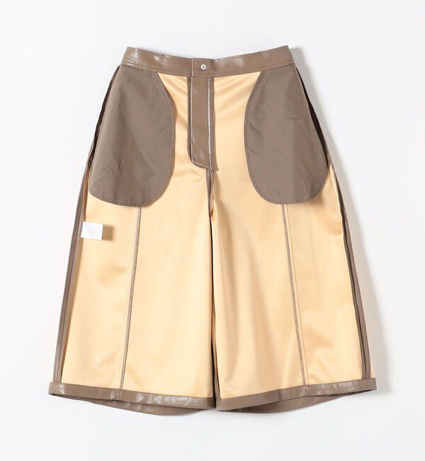 quaranciel「《予約》〈洗濯機可能〉シームデザイン セミワイド ハーフ パンツ」|その他|