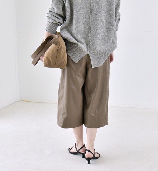 quaranciel「《予約》〈洗濯機可能〉シームデザイン セミワイド ハーフ パンツ」|その他|