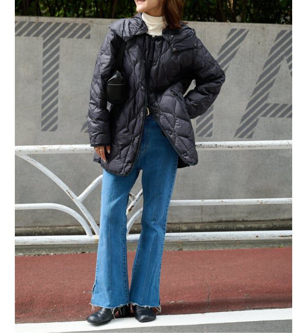 OUTDOOR PRODUCTS Usual Things「≪予約≫TAION ex 2way half coat」|ダウン|