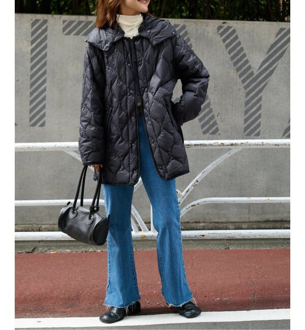OUTDOOR PRODUCTS Usual Things「≪予約≫TAION ex 2way half coat」|ダウン|