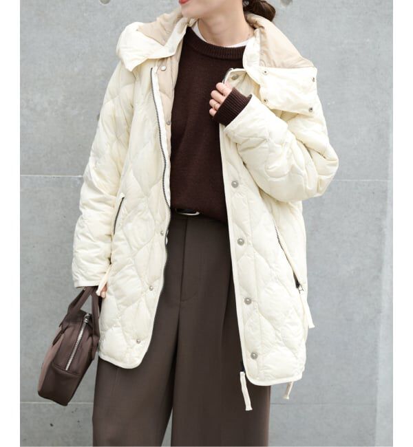 OUTDOOR PRODUCTS Usual Things「≪予約≫TAION ex 2way half coat」|ダウン|