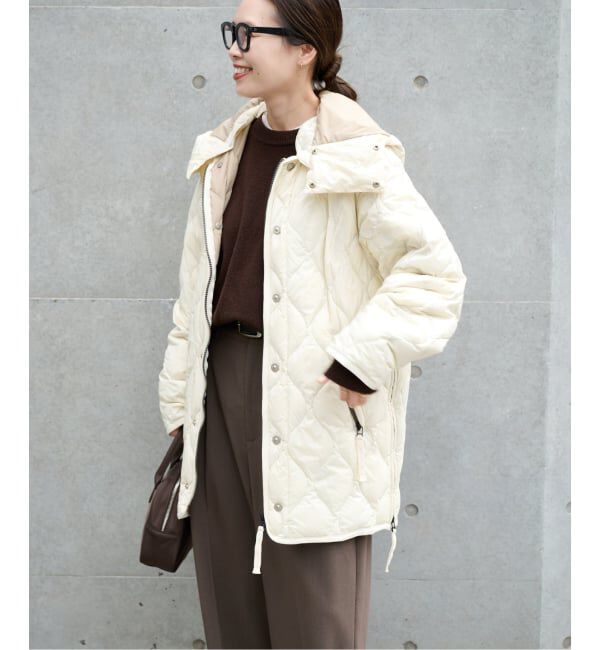 OUTDOOR PRODUCTS Usual Things「≪予約≫TAION ex 2way half coat」|ダウン|