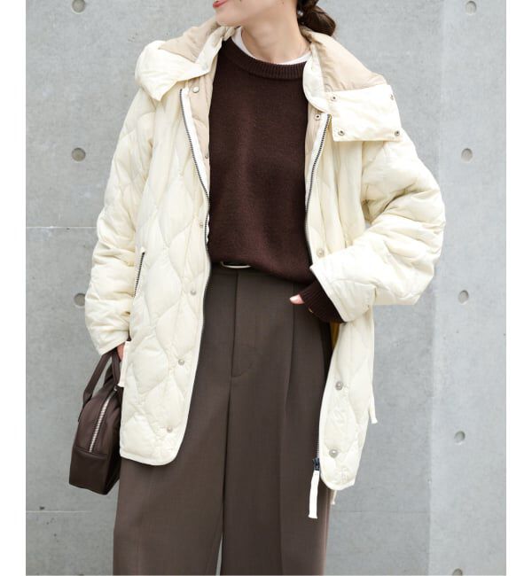 OUTDOOR PRODUCTS Usual Things「≪予約≫TAION ex 2way half coat」|ダウン|