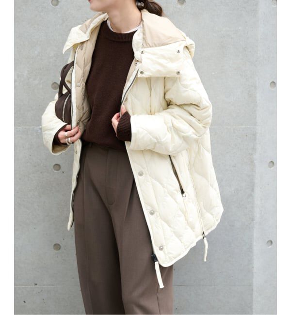 OUTDOOR PRODUCTS Usual Things「≪予約≫TAION ex 2way half coat」|ダウン|