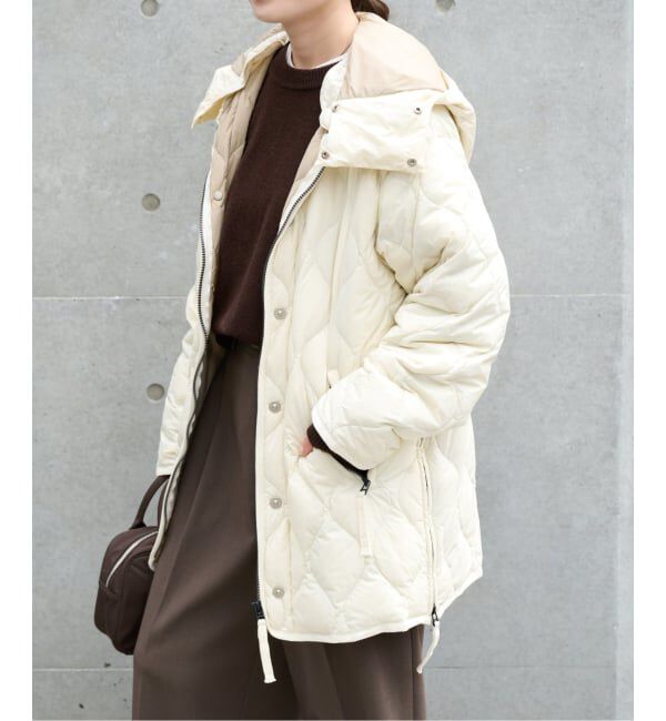 OUTDOOR PRODUCTS Usual Things「≪予約≫TAION ex 2way half coat」|ダウン|